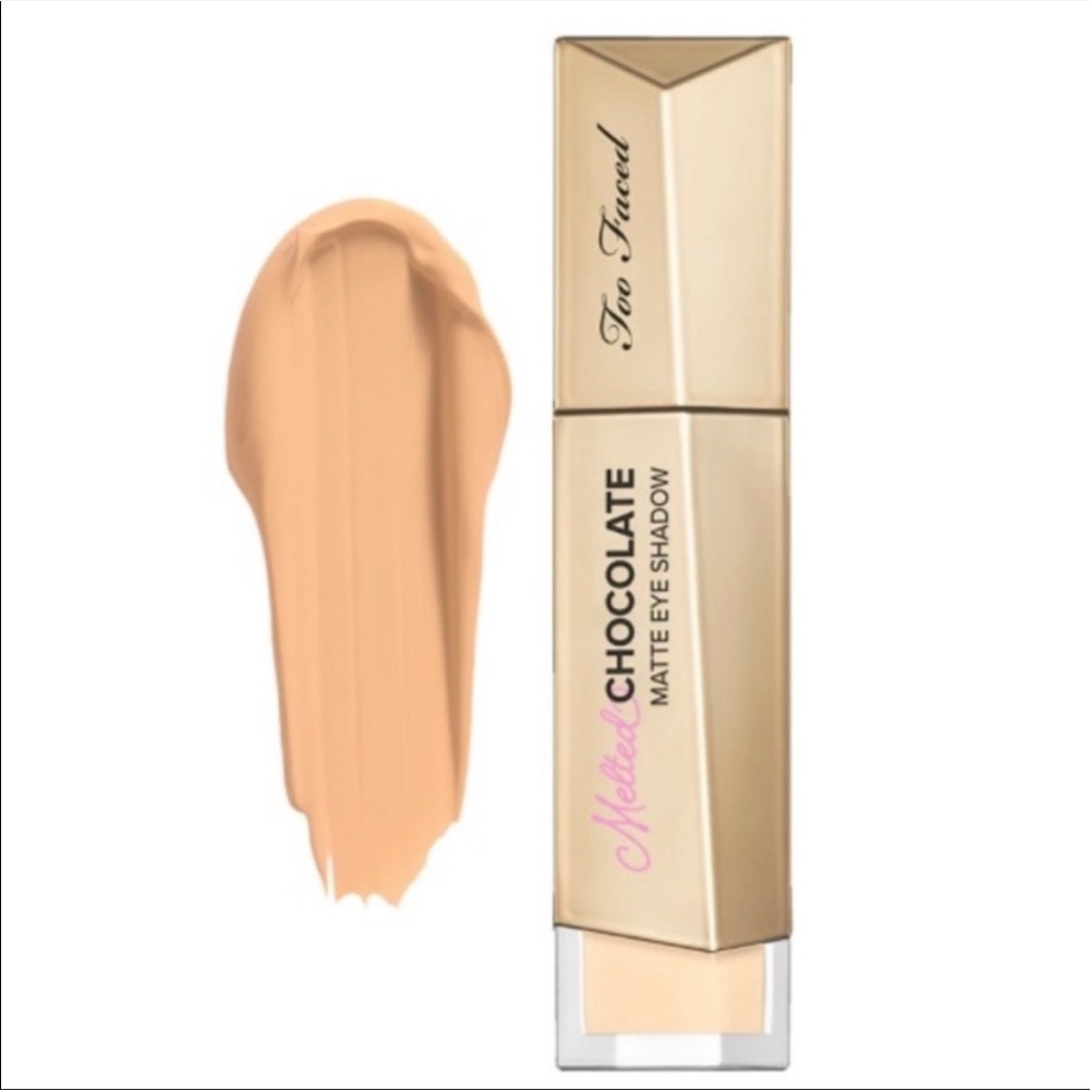 Too Faced Melted Chocolate Liquid Matte Eyeshadow COCOA CREAM NIB